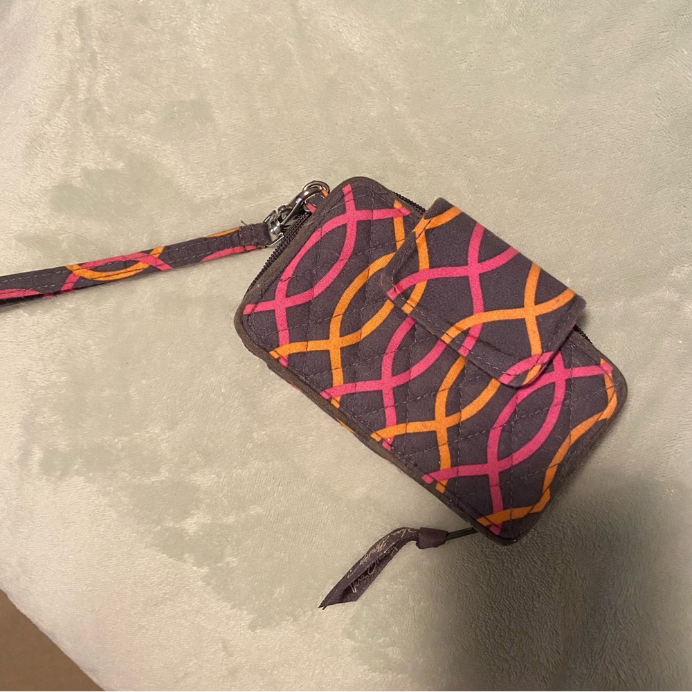 Vera Bradley Jazzy Blooms Wristlet Wallet